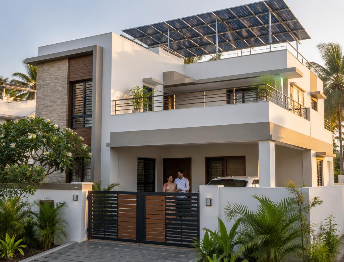Residential rooftop solar
